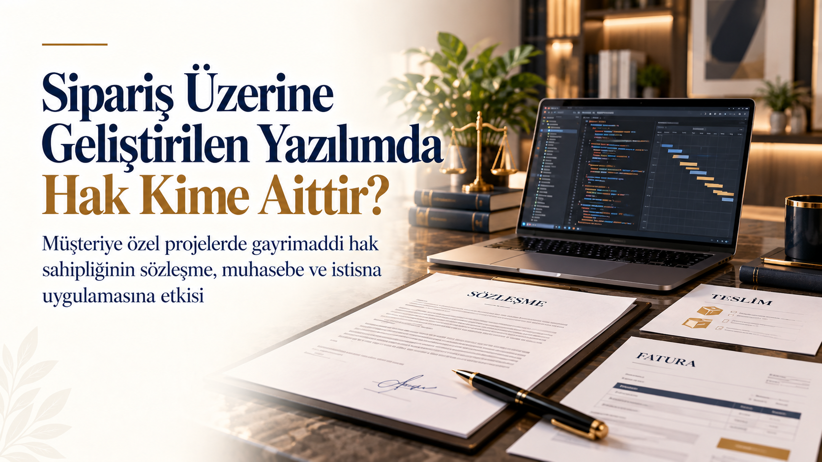 Sipariş Üzerine Geliştirilen Yazılımda Hak Kime Aittir?